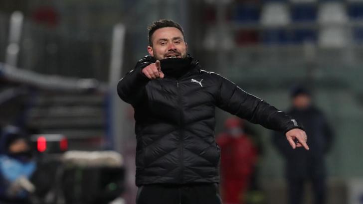 Sassuolo coach Roberto De Zerbi